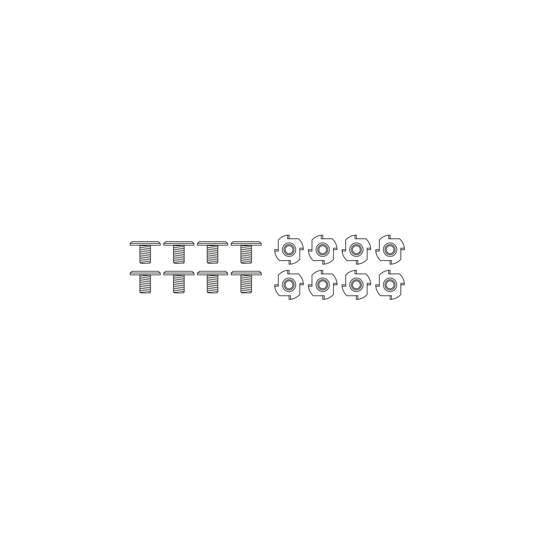 Hailstorm Spare Hardware Kit